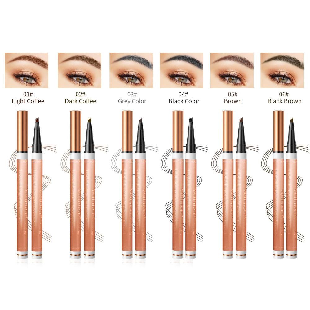 Yulinlon brow pen with waterproof formula for all-day definition.