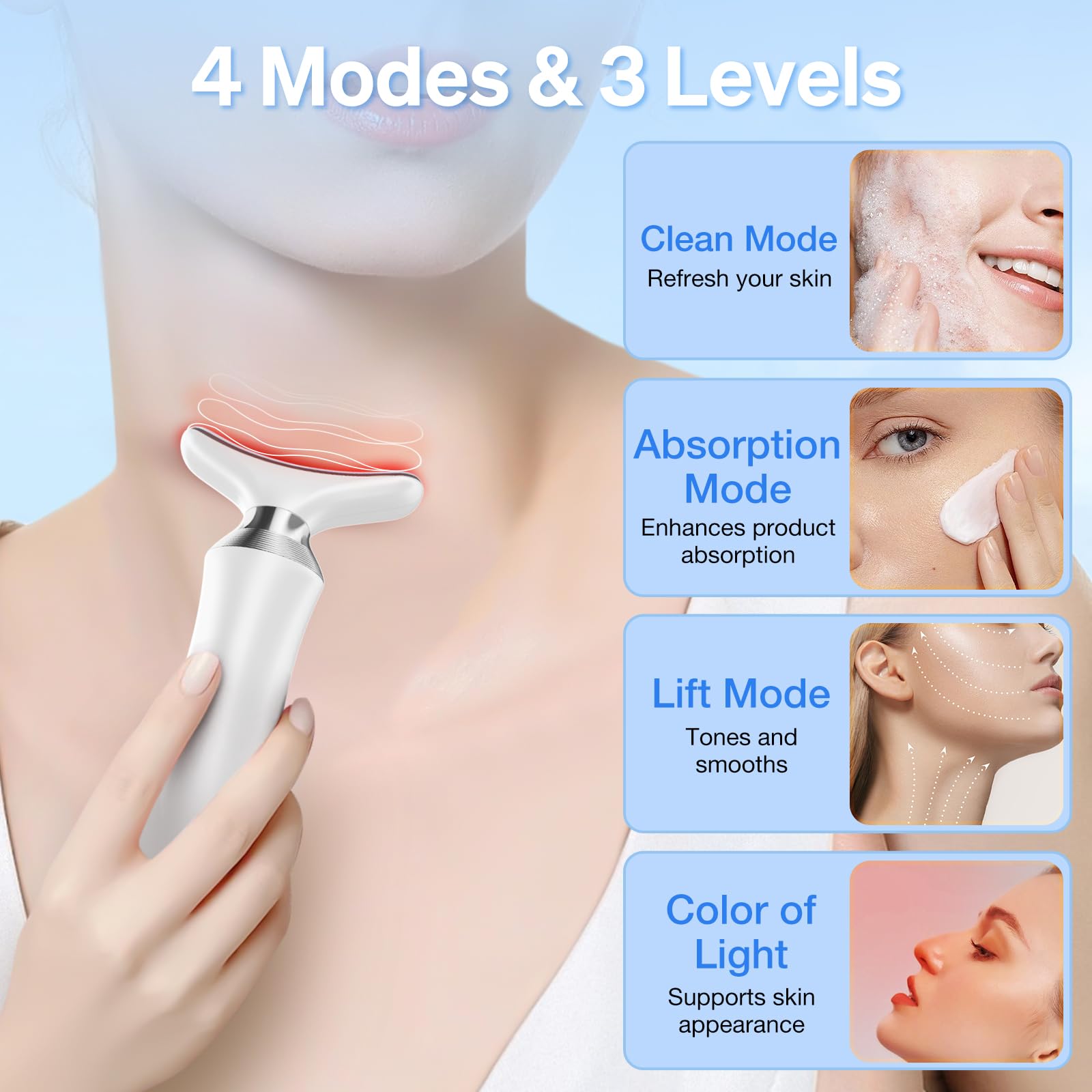 YUMAID compact portable design ideal for home, office, or travel skincare routines.