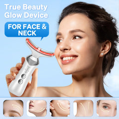 YUMAID 160-degree curved massage head highlights precise facial contouring and gentle lift.