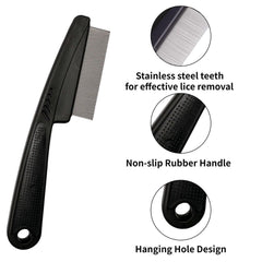 yumflan dandruff comb removing flakes and small debris for healthier scalp