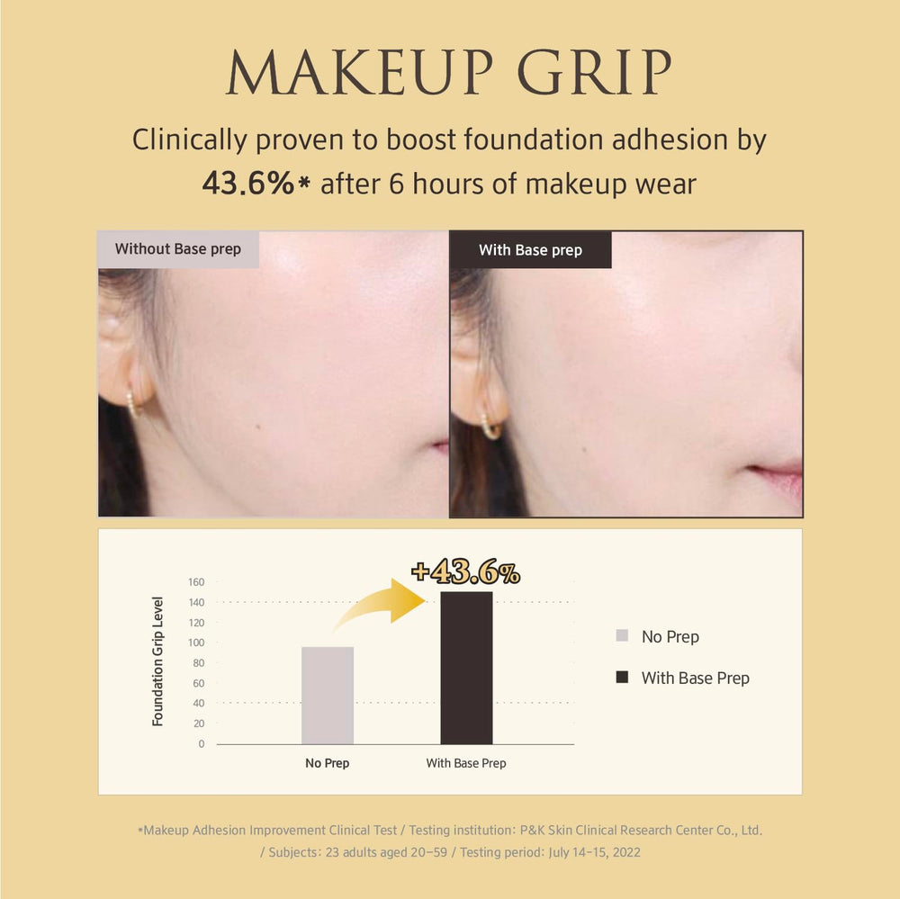 YUNJAC Base Prep glow with moisture pearls for natural radiance