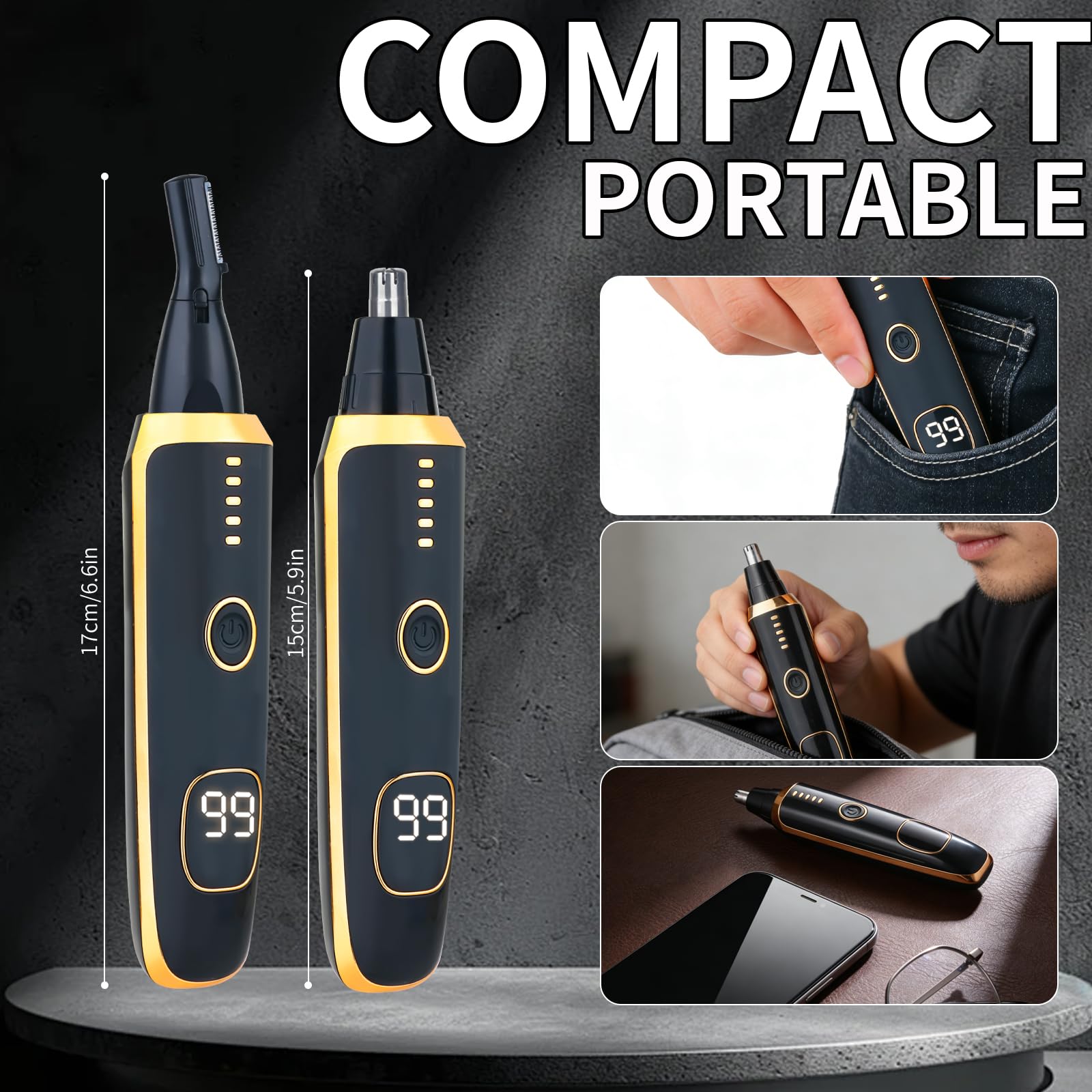 Yunmiss gift-ready packaging highlights a practical grooming tool for men.