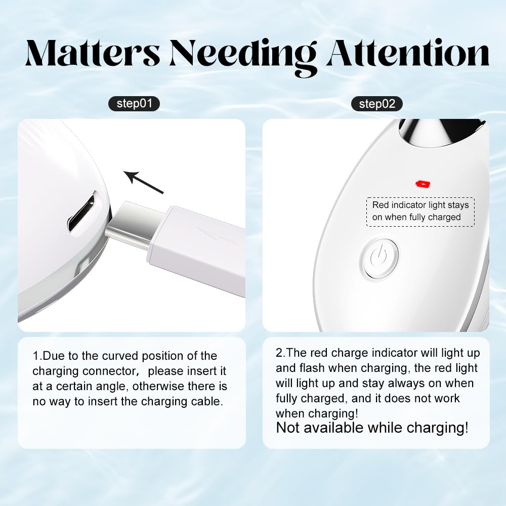 YUNRUO face sculpting tool head close-up showing ergonomic design