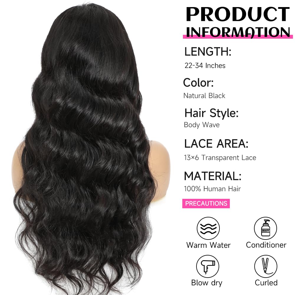 YUNXING 13x6 ear to ear lace frontal delivers breathable, comfortable wear.