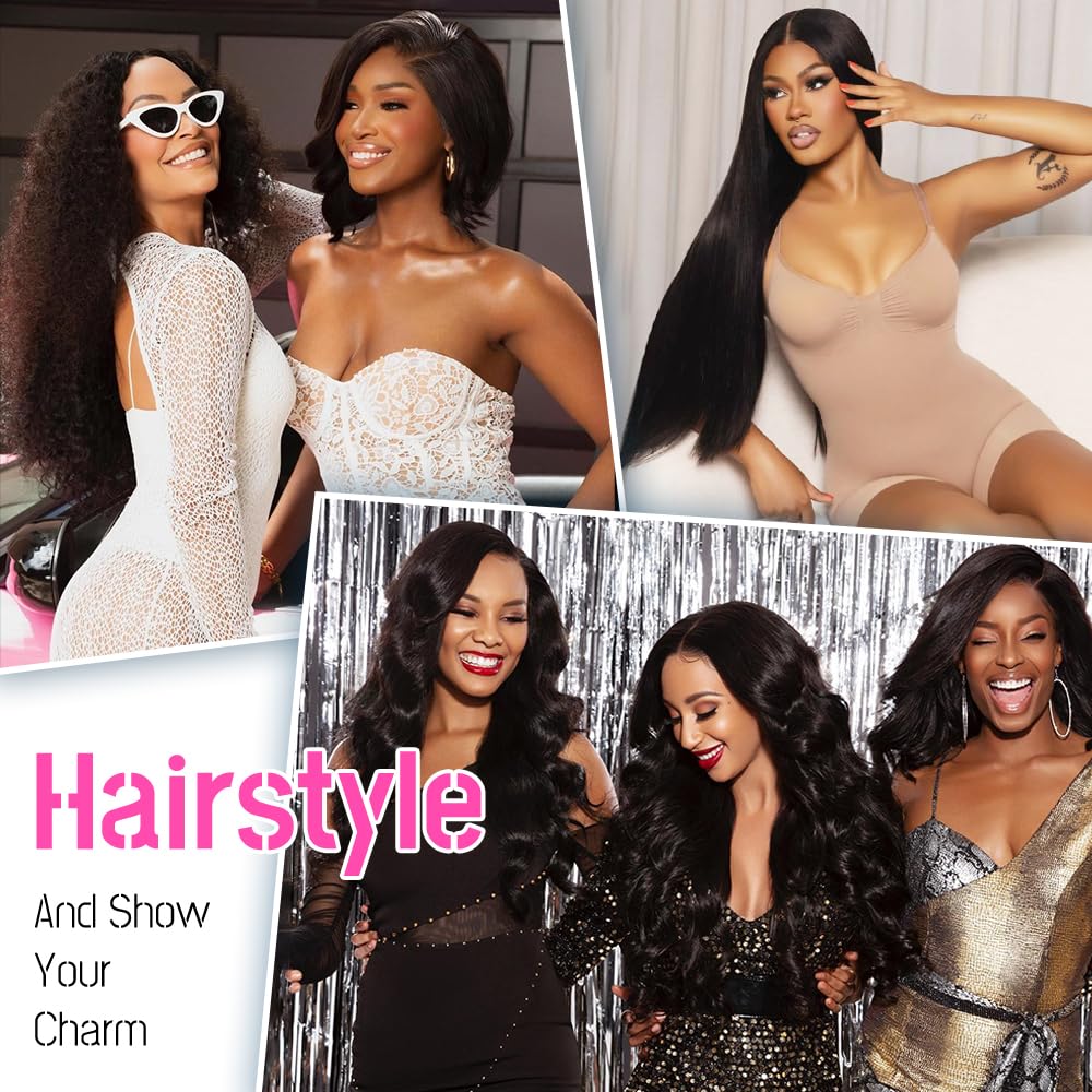 YUNXING 200 density body wave wig for full, voluminous looks.