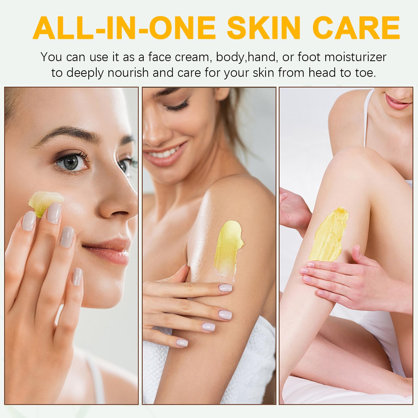 YURHERSU Pure Lanolin Face Balm on fingertip ready for quick hydration
