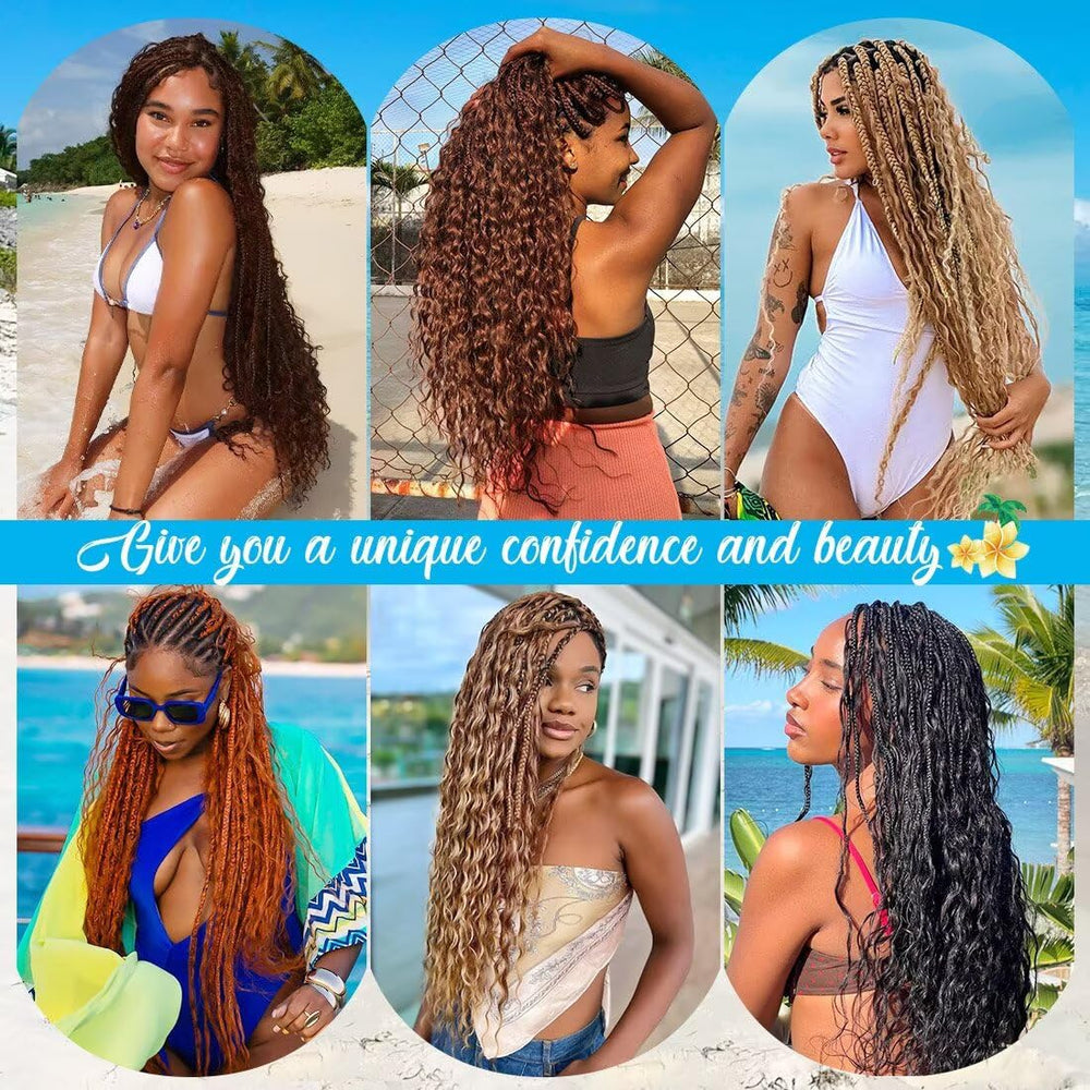 YUTU 12A-grade deep wave boho hair ready to blend
