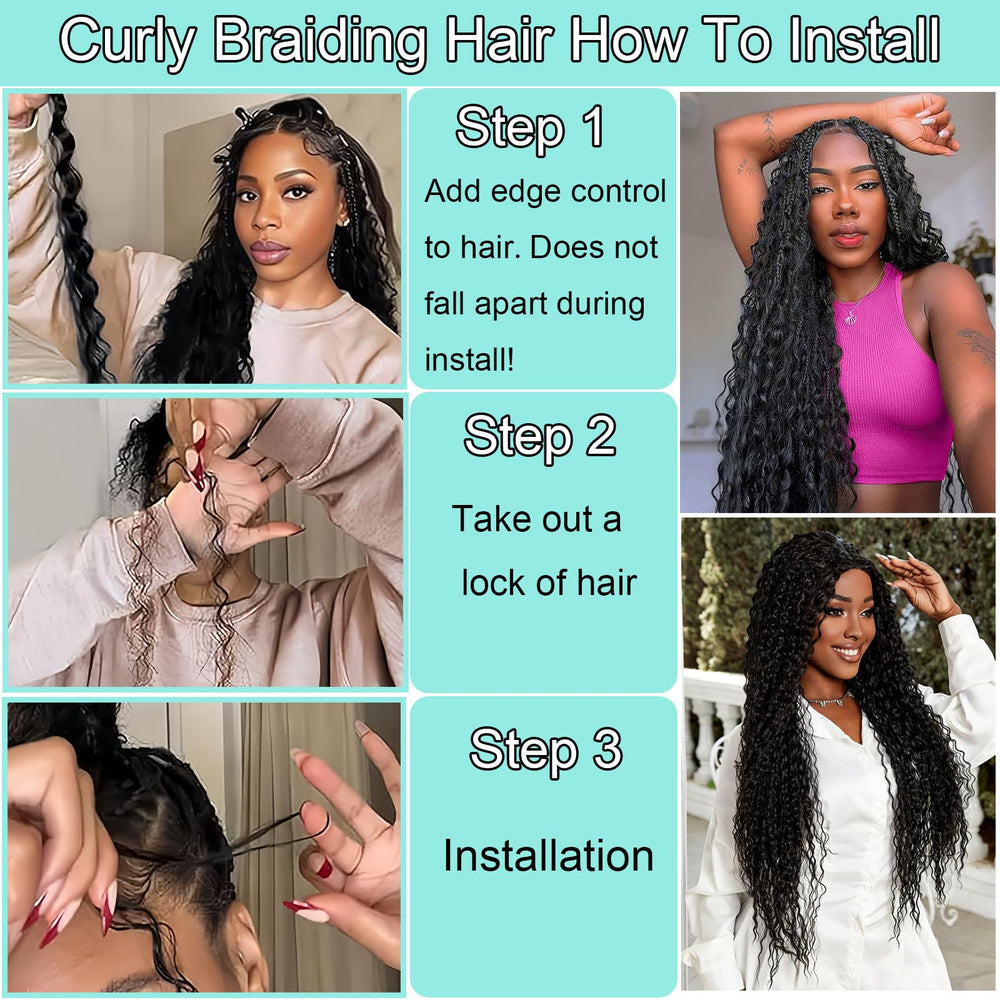 YUUYEE daily-use boho braids, great for events and photos.