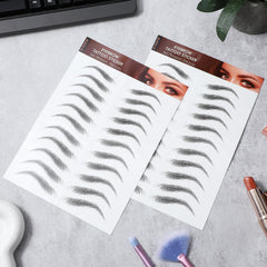 YUXIANLB waterproof brow transfers stay put through daily activities.