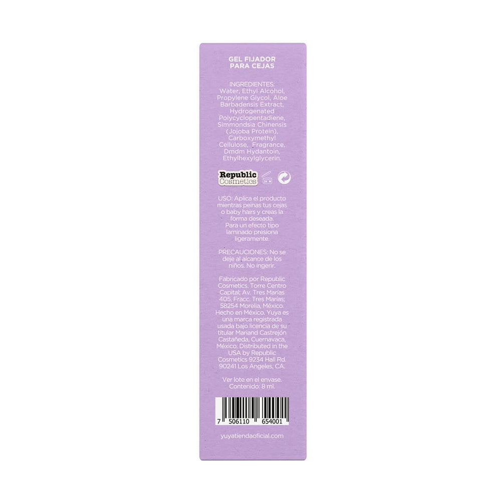 YuYa eyebrow gel finish adds a subtle sheen to brows