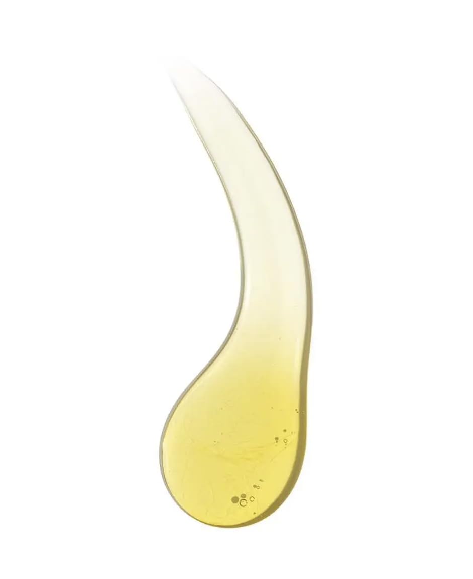 Yves Rocher biphasic serum texture swirl shows two-phase formula.