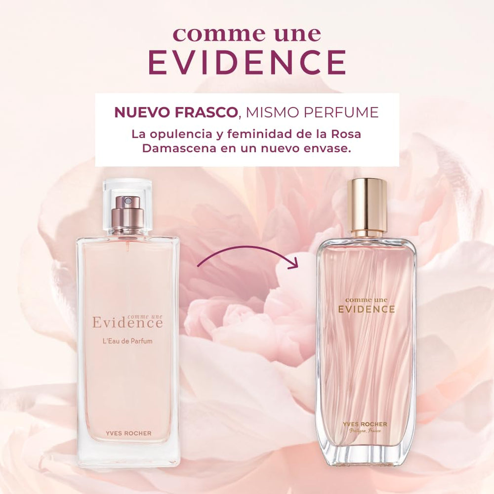 Yves Rocher Comme Une Evidence EDP on skin reveals a sophisticated daytime scent.