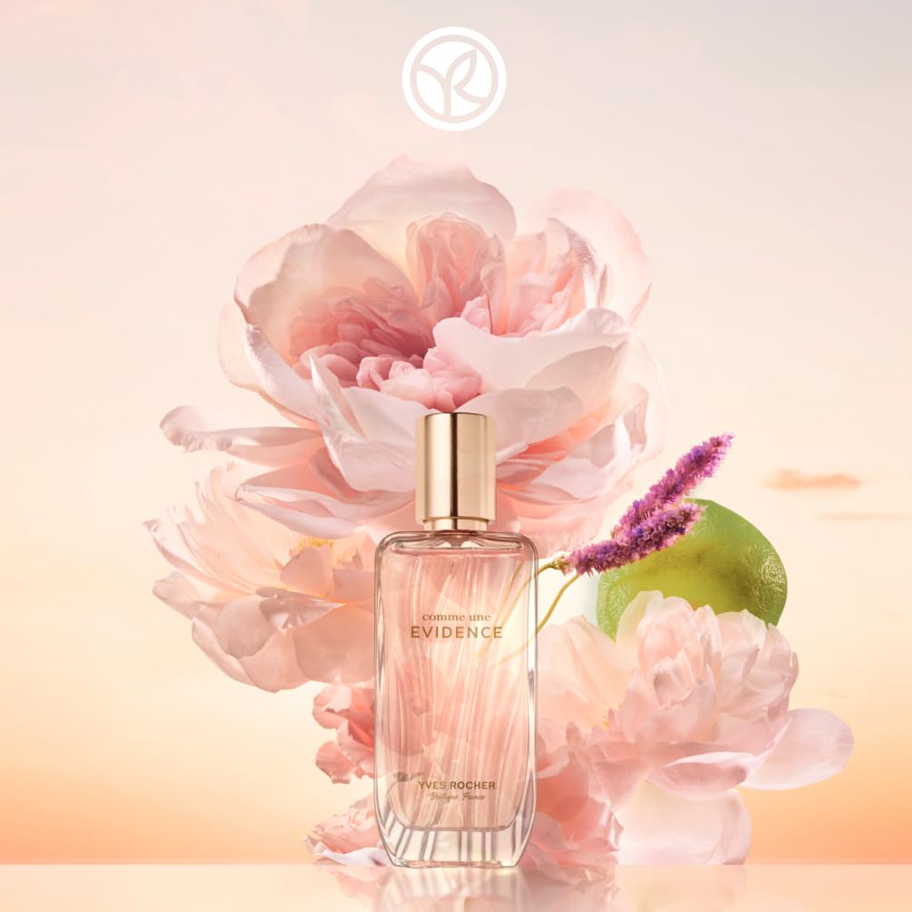 Yves Rocher Comme Une Evidence EDP spray delivering balanced floral and modern notes.
