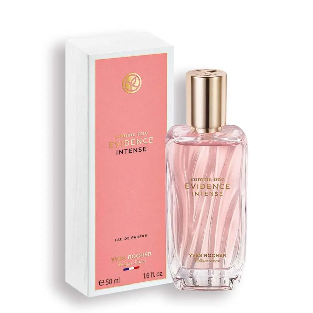 Yves Rocher Comme Une Evidence Intense bottle for everyday elegance and lasting presence.