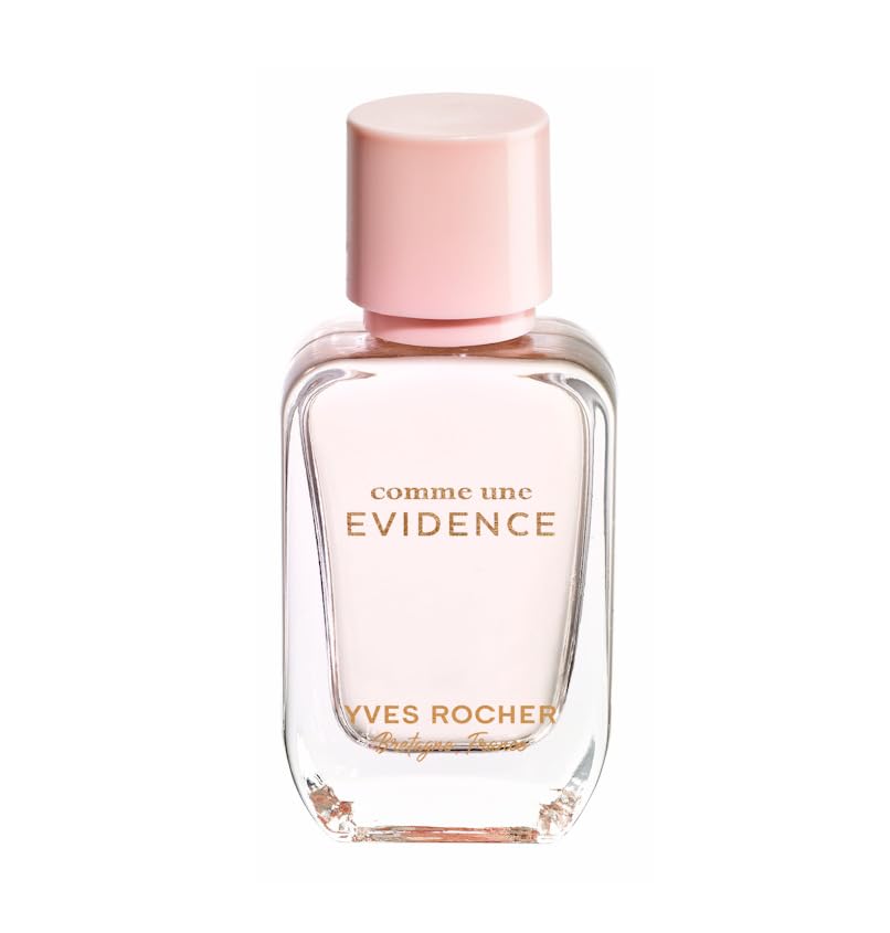 Yves Rocher Comme Une Evidence perfume bottle for everyday elegance with long-lasting floral notes.