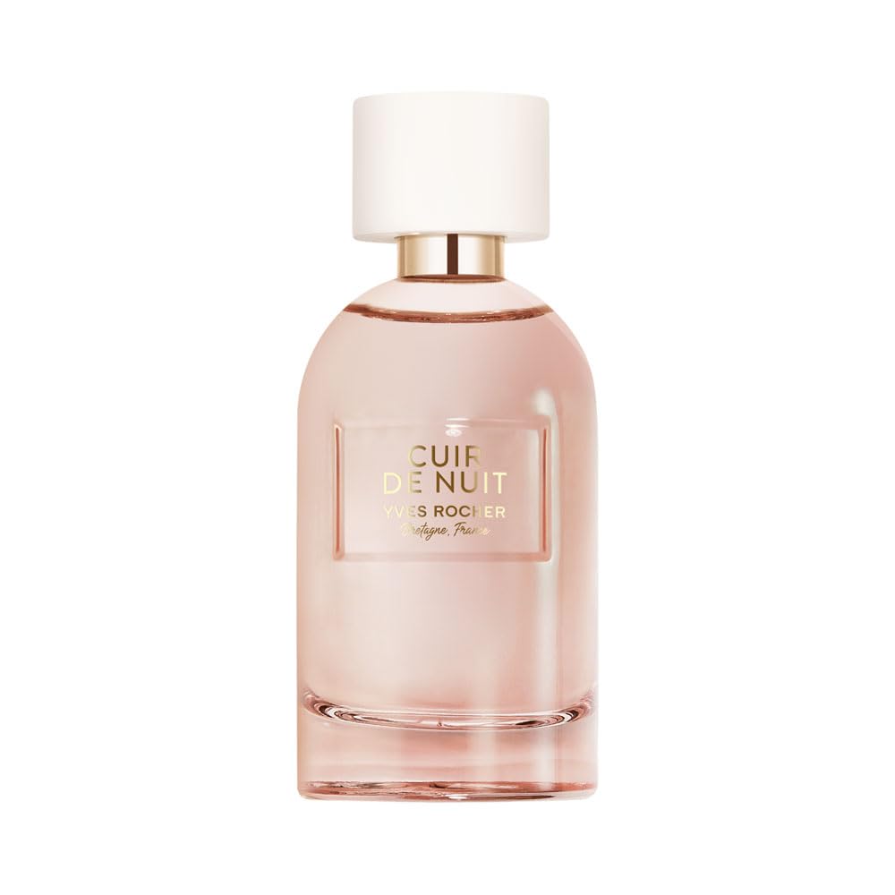 Yves Rocher Cuir de Nuit bottle pour detail, hinting at intimate evening scent