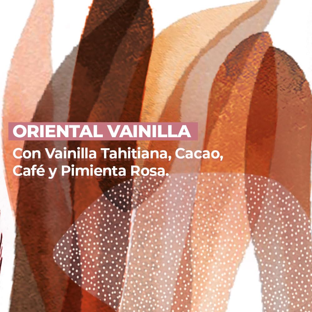 Textured bottle of Yves Rocher Cuir de Nuit, vanilla and cocoa inspiration