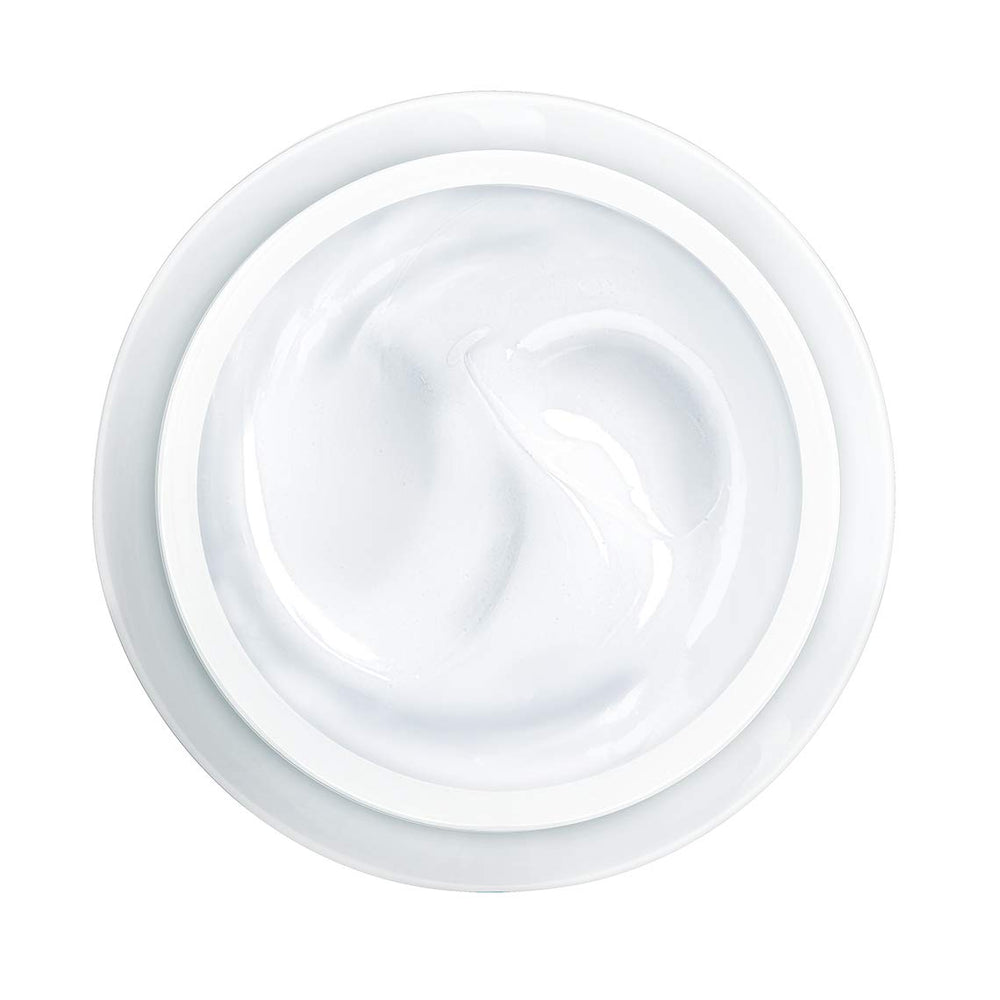 Yves Rocher Hydra Vegetal gel cream jar packaging displayed on vanity.