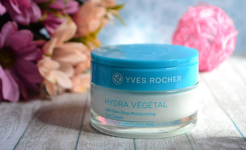 Yves Rocher Hydra Vegetal gel cream softens skin for comfortable feel.