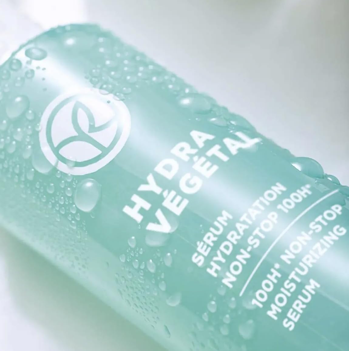 Compact Yves Rocher Hydra Vegetal serum packaging for on-the-go hydration