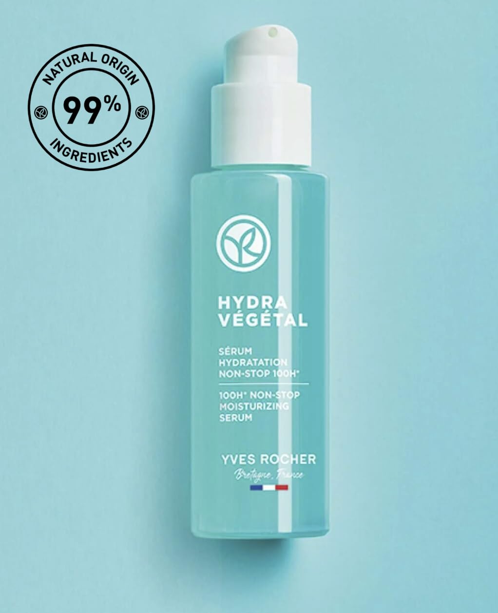 Yves Rocher Hydra Vegetal serum pump action ready for use and comfort