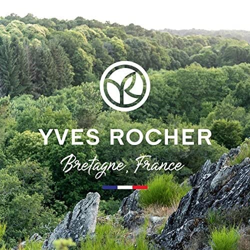 Subtle glow on skin after applying Yves Rocher cream hints at refreshed look.