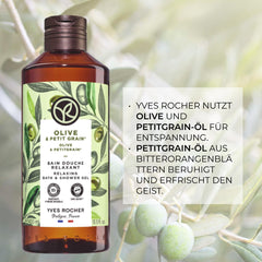Yves Rocher gel packaging highlights eco-friendly materials and natural origins