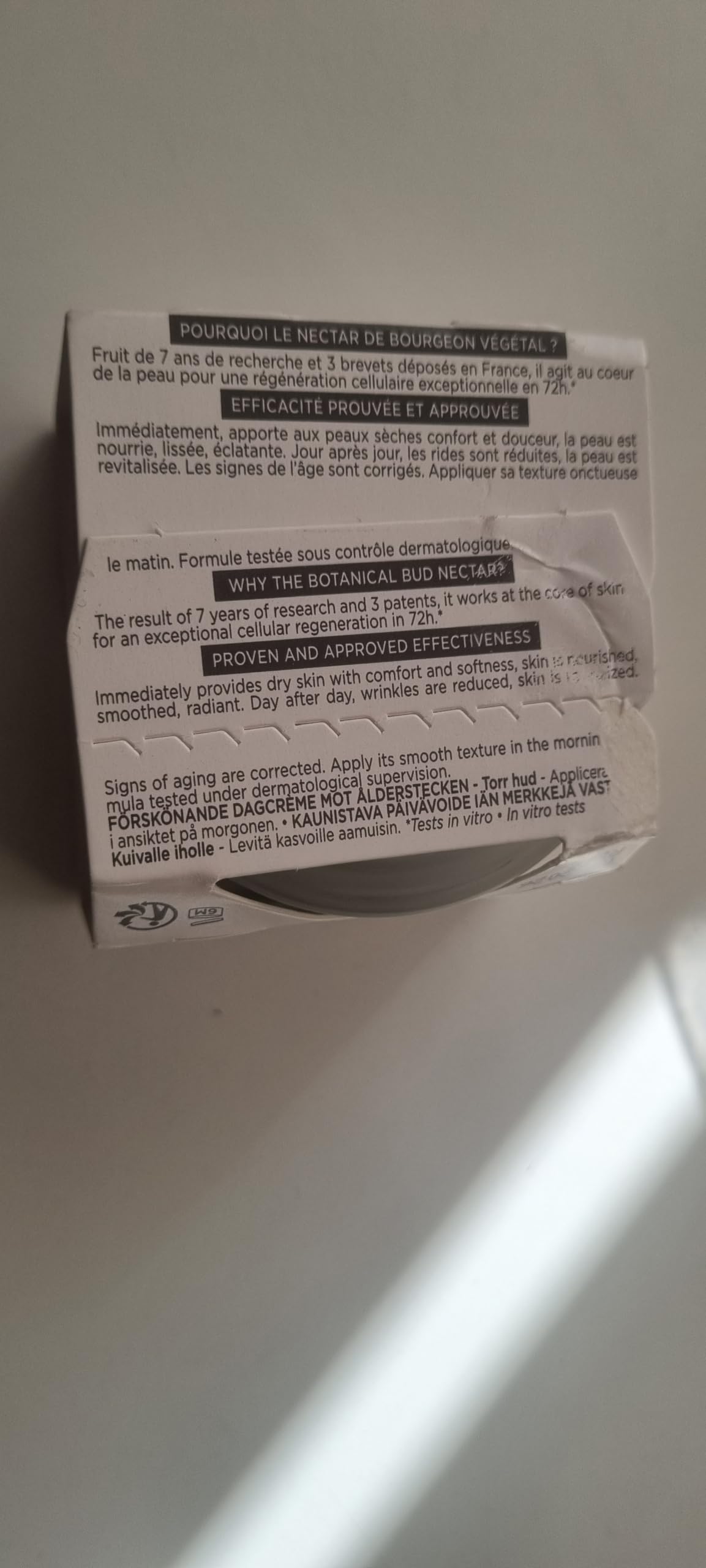Yves Rocher recyclable glass jar packaging highlighting sustainability