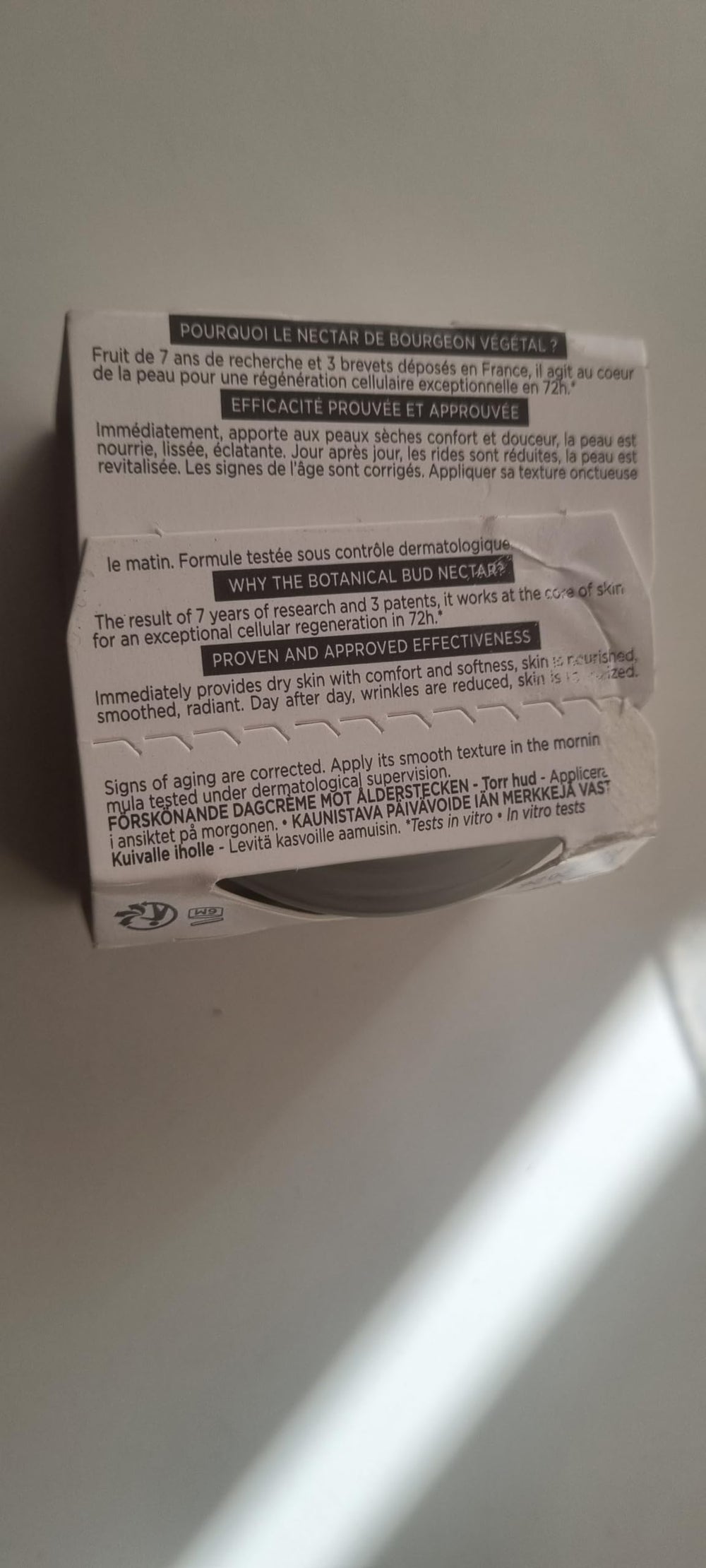 Yves Rocher recyclable glass jar packaging highlighting sustainability
