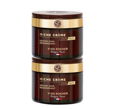 Yves Rocher Riche Crème Day & Night set packshot offering nourishing care for mature skin.