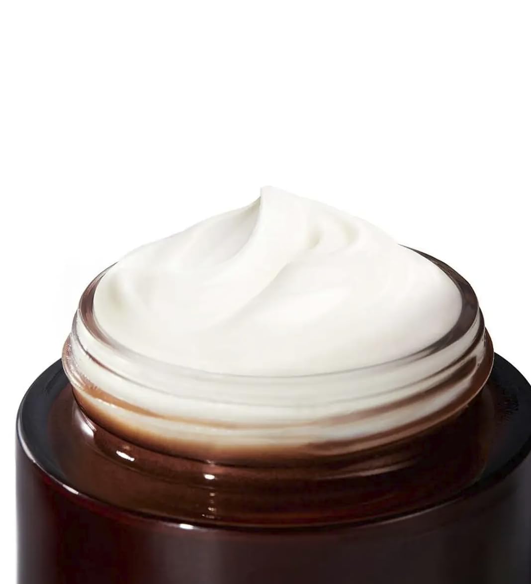 Yves Rocher Riche Creme jar open showing rich cream.