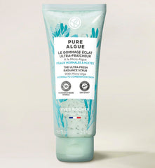 Close-up of Yves Rocher Ultra-Fresh jelly texture lifting dirt from pores