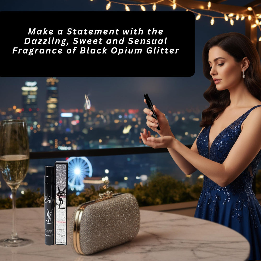 Travel-size bottle ready for on-the-go fragrance refresh
