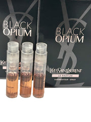 YSL Black Opium Le Parfum packaging details ideal for gifting