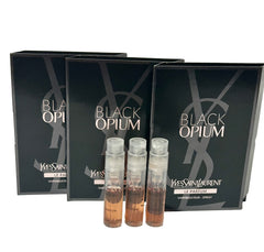 YSL Black Opium Le Parfum sample bottle for on-the-go testing