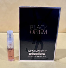 Yves Saint Laurent Black Opium sample box is compact and travel-friendly.