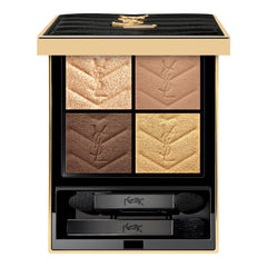 Yves Saint Laurent Couture Mini Clutch Eyeshadow Palette with four finishes for versatile, long-lasting eye looks.