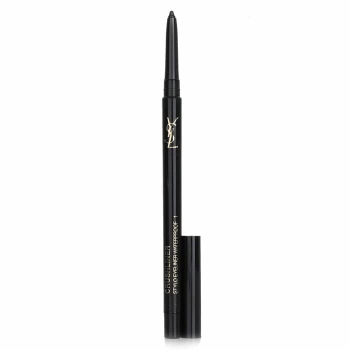 YSL Crushliner Stylo eyelid application demonstrates clean line