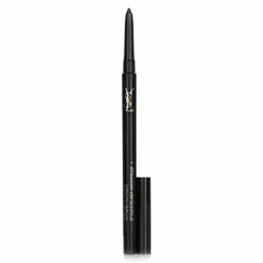 YSL Crushliner Stylo packaging closeup showing waterproof formula in motion