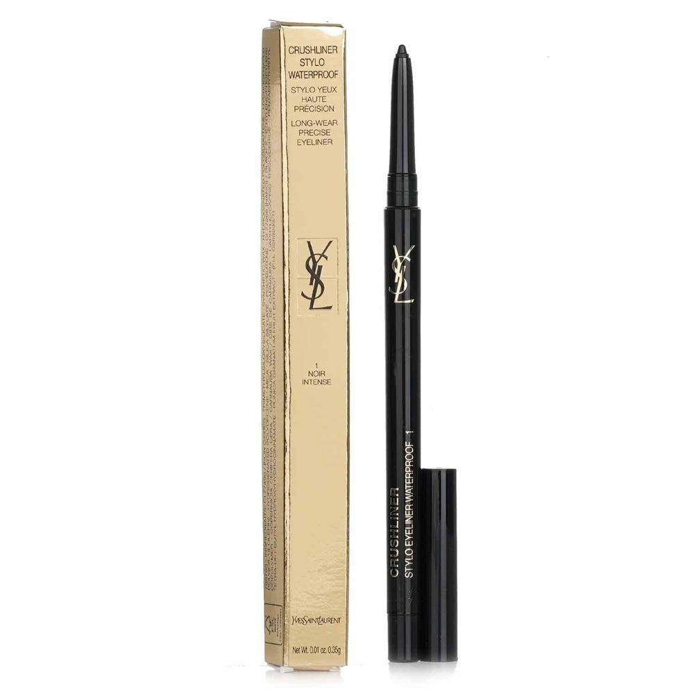 YSL Crushliner Stylo tip closeup demonstrates precise, smooth glide
