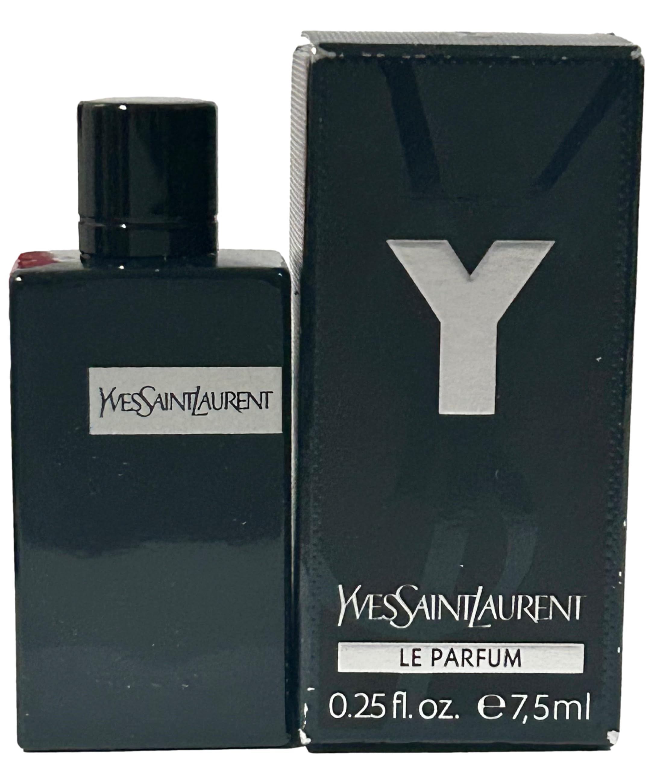 YSL Le Parfum bottle amber-glass close-up suggests lasting presence.