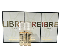 YSL Libre Eau Nue sample set with three mini bottles for easy testing