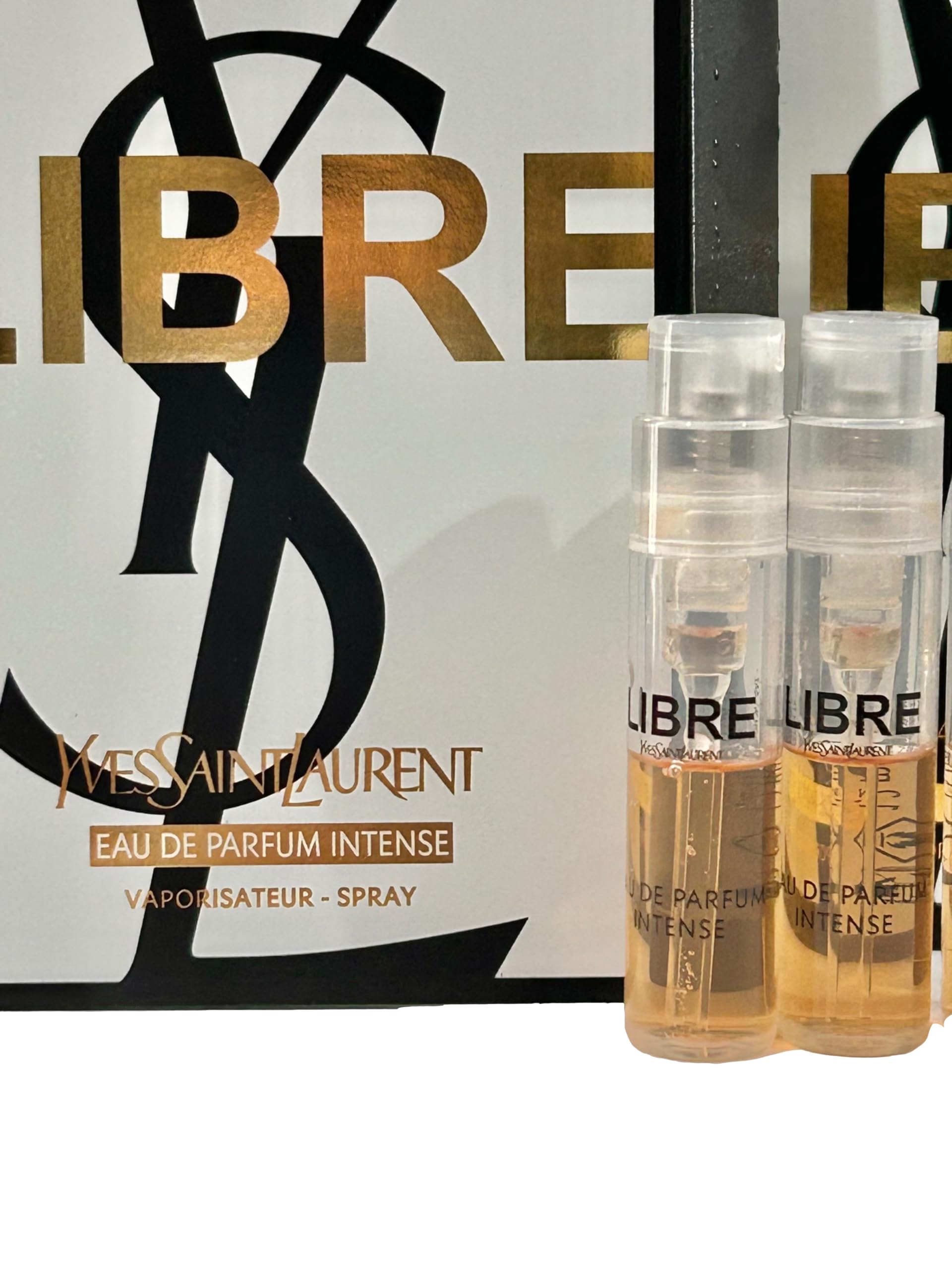 YSL Libre Intense labeling and minimalist packaging, gift-ready