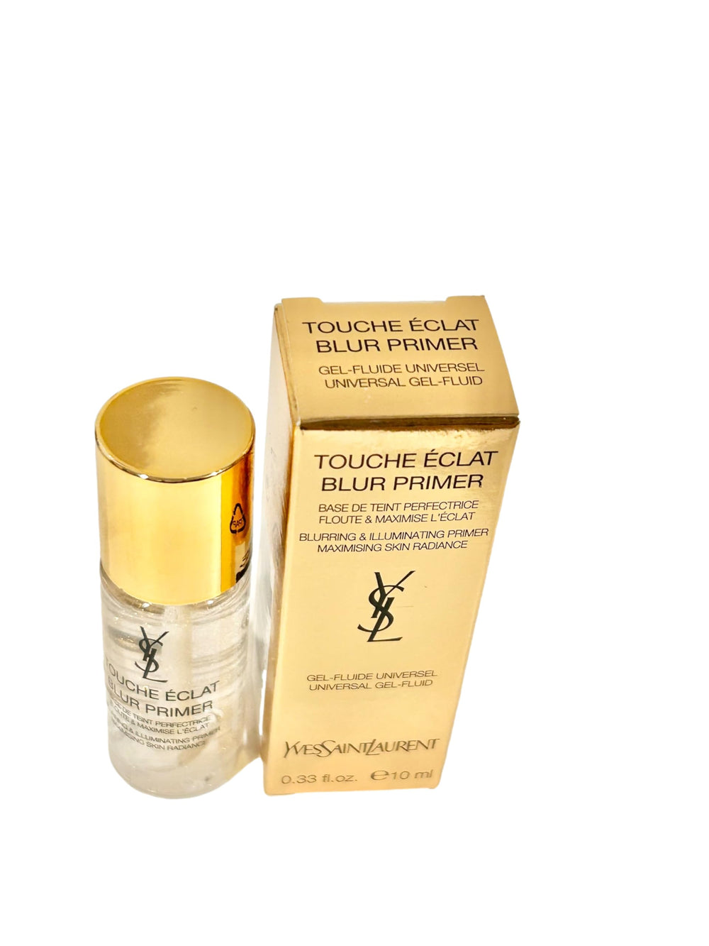 YSL Touche Éclat Blur Primer mini blurs imperfections for a refined finish