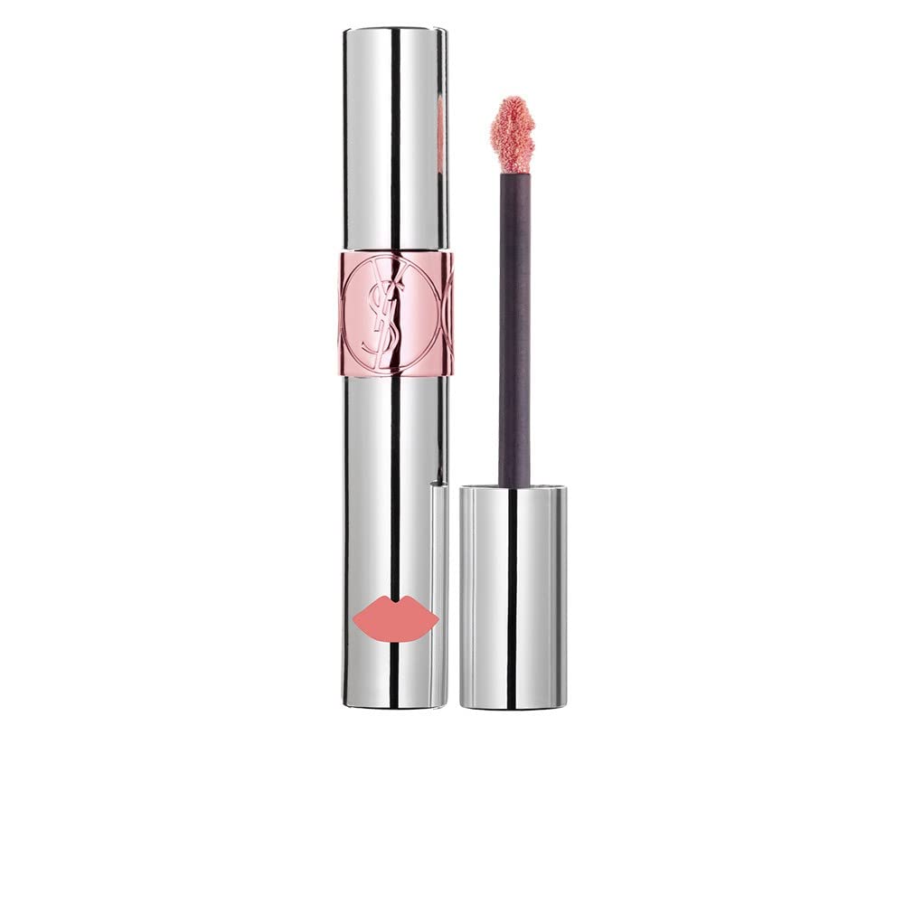 Yves Saint Laurent Volupte Liquid Colour Balm in Spy On Me Nude adds radiant color with moisture