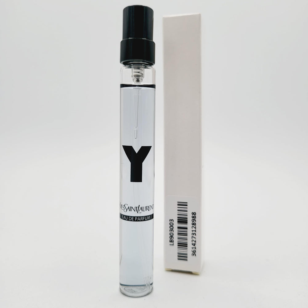 Yves Saint Laurent Y mini EDP travel-compact for daily carry.