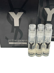 Close-up of YSL Y Men LE PARFUM spray cap for compact travel use