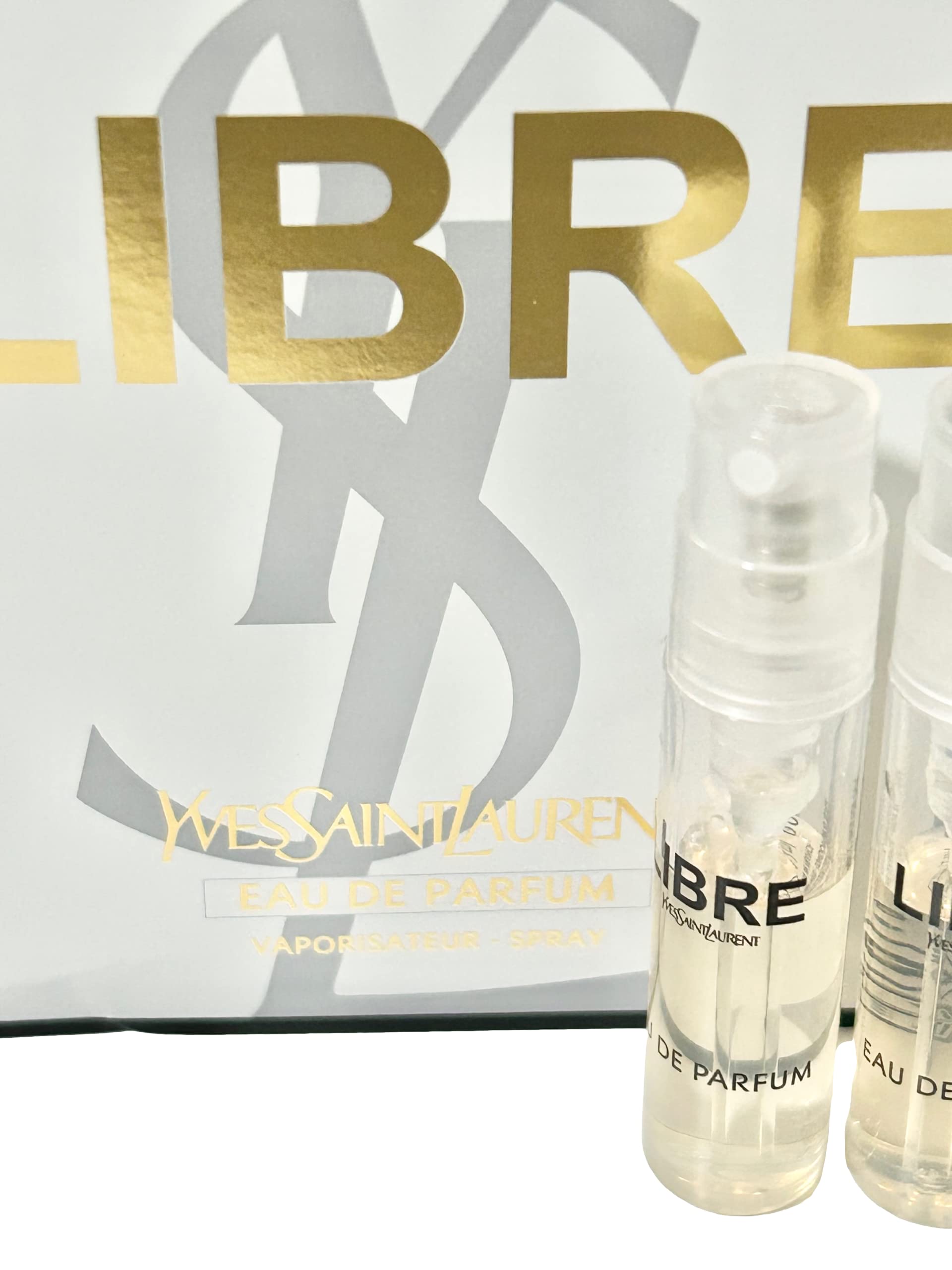YSL Libre mini spray for quick reapplication while traveling.