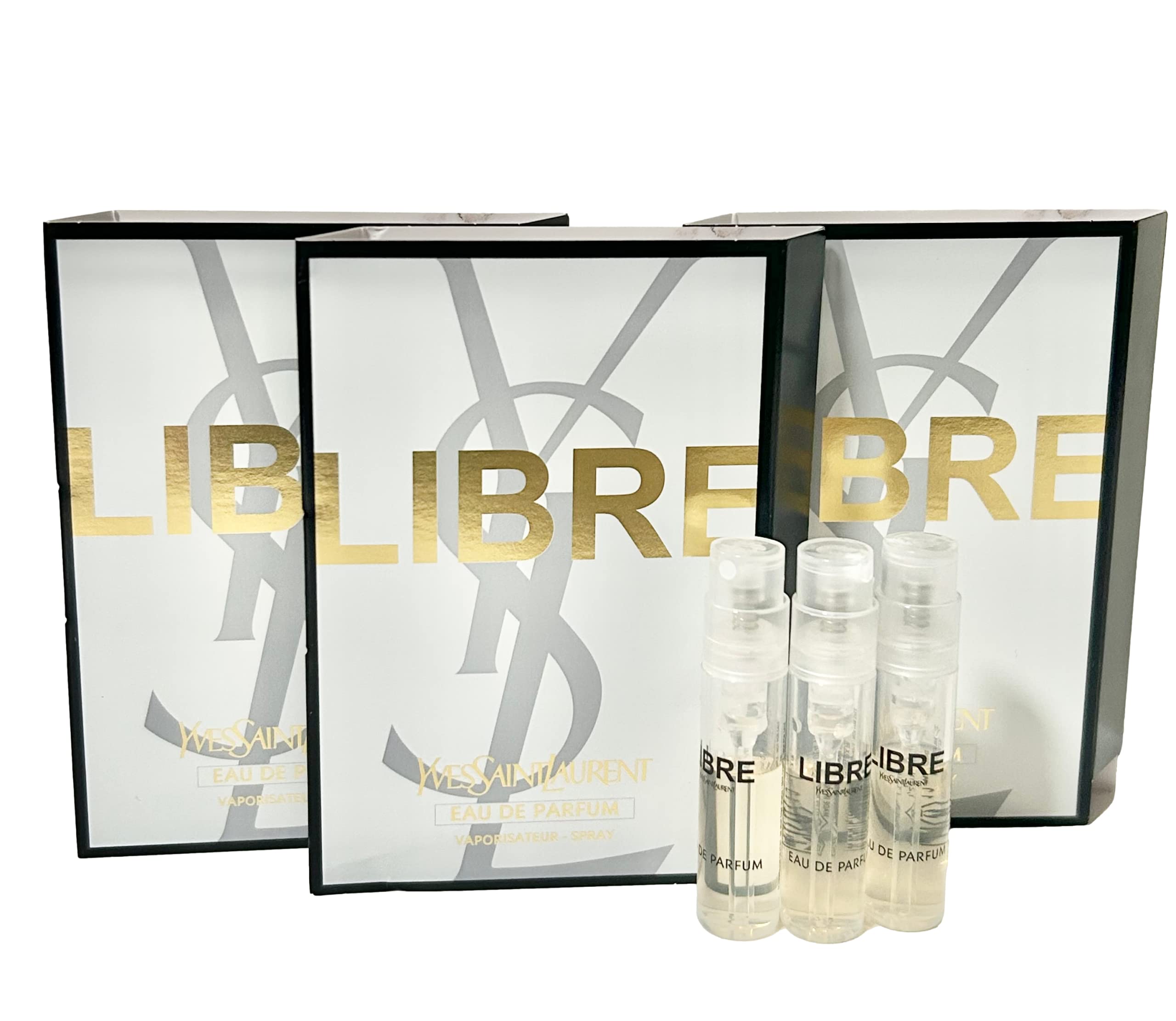 YSL Libre sample bottle 1.2 ml for testing on the go.