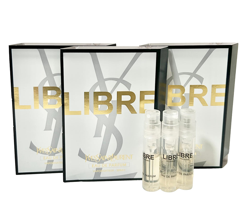 YSL Libre sample bottle 1.2 ml for testing on the go.